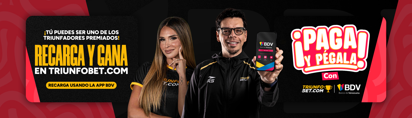 App móvil de Triunfo para jugar y apostar a la Liga Nacional desde el celular